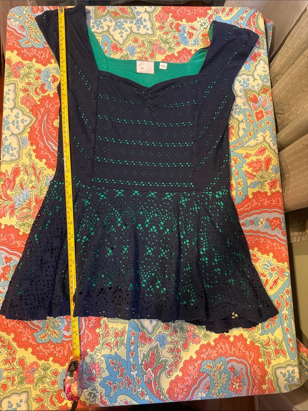 Anthropologie Postmark Sweetheart Peplum Blouse - Picture 8 of 9